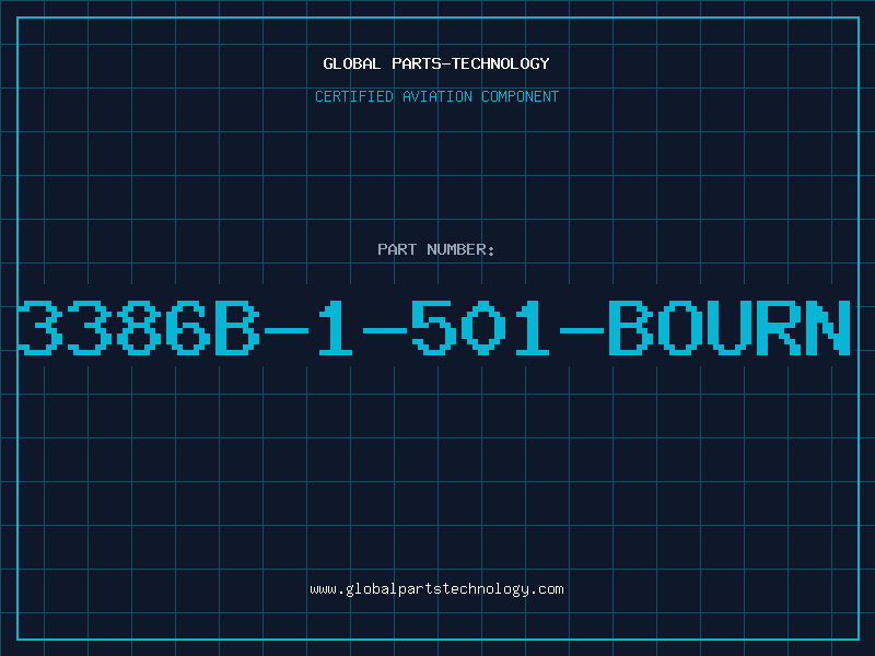 Aviation Part 3386B-1-501-BOURN