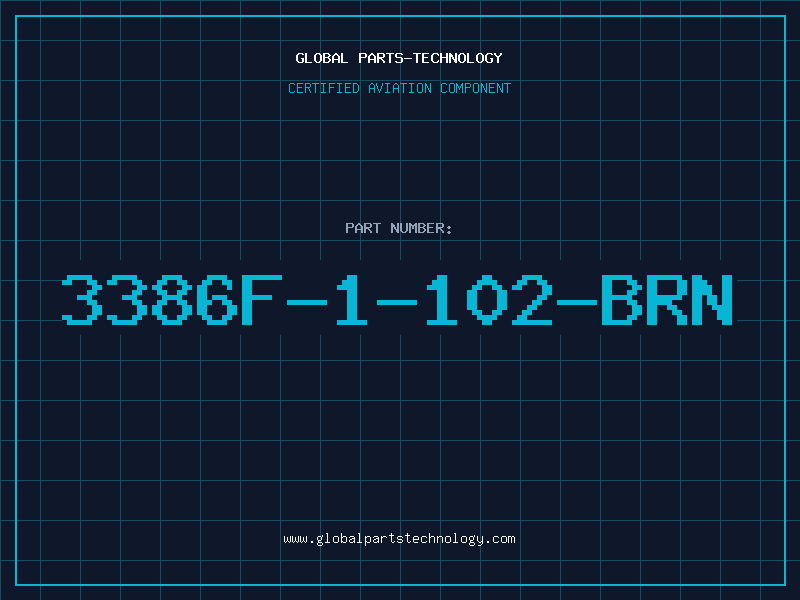 Aviation Part 3386F-1-102-BRN