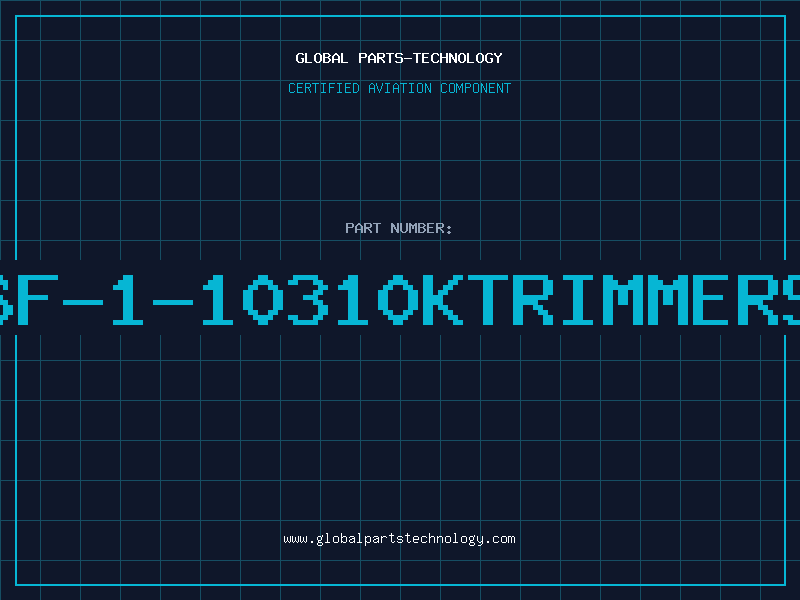 Aviation Part 3386F-1-10310KTRIMMERSING