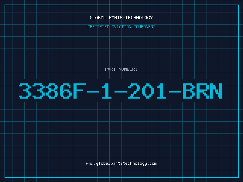 Aviation Part 3386F-1-201-BRN