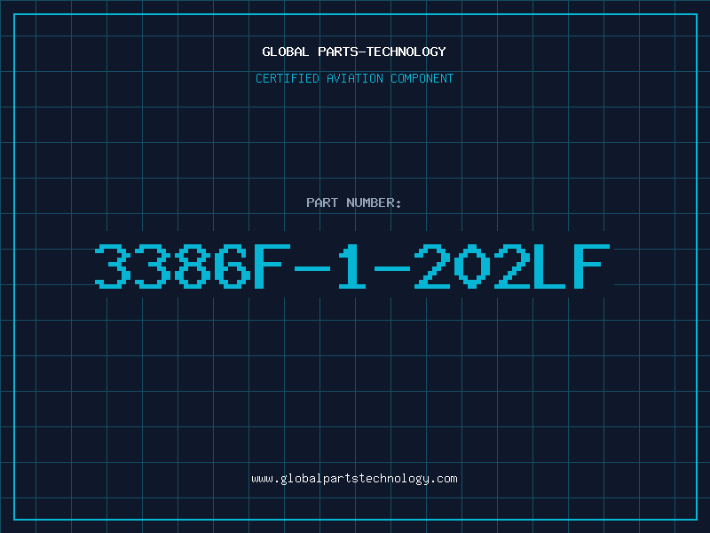 Aviation Part 3386F-1-202LF