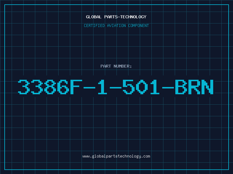 Aviation Part 3386F-1-501-BRN