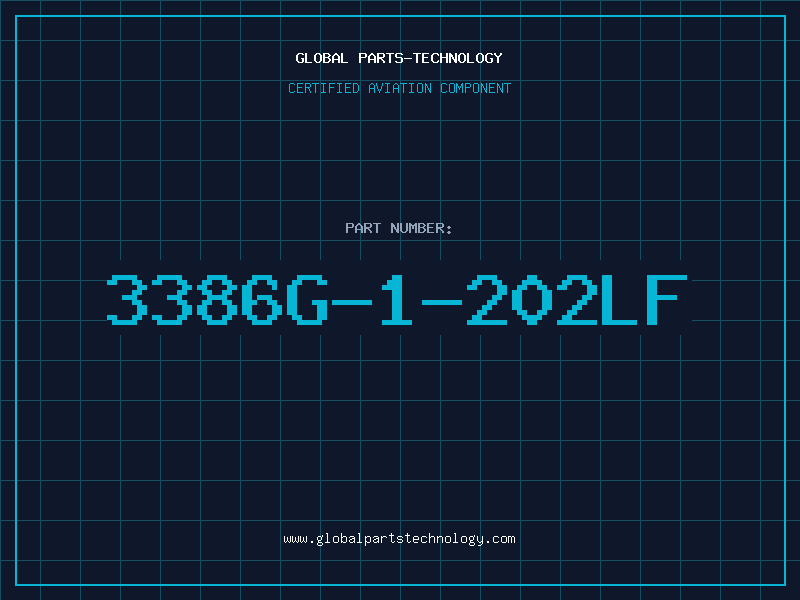 Aviation Part 3386G-1-202LF