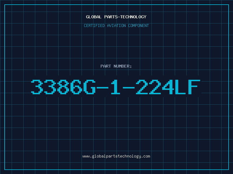 Aviation Part 3386G-1-224LF