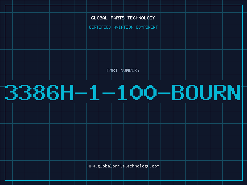 Aviation Part 3386H-1-100-BOURN