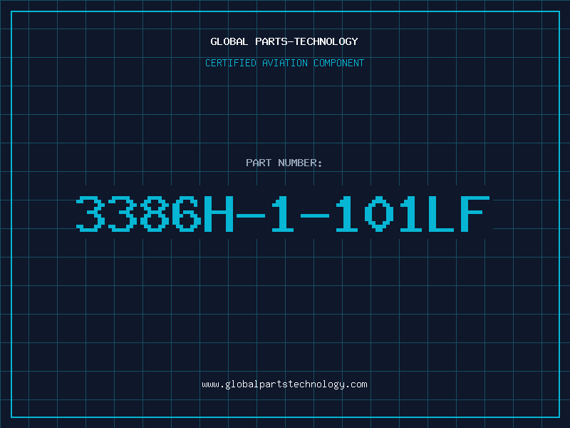Aviation Part 3386H-1-101LF
