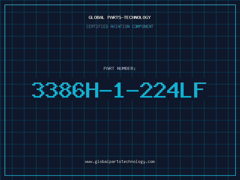 Aviation Part 3386H-1-224LF