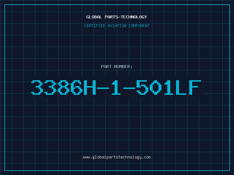 Aviation Part 3386H-1-501LF