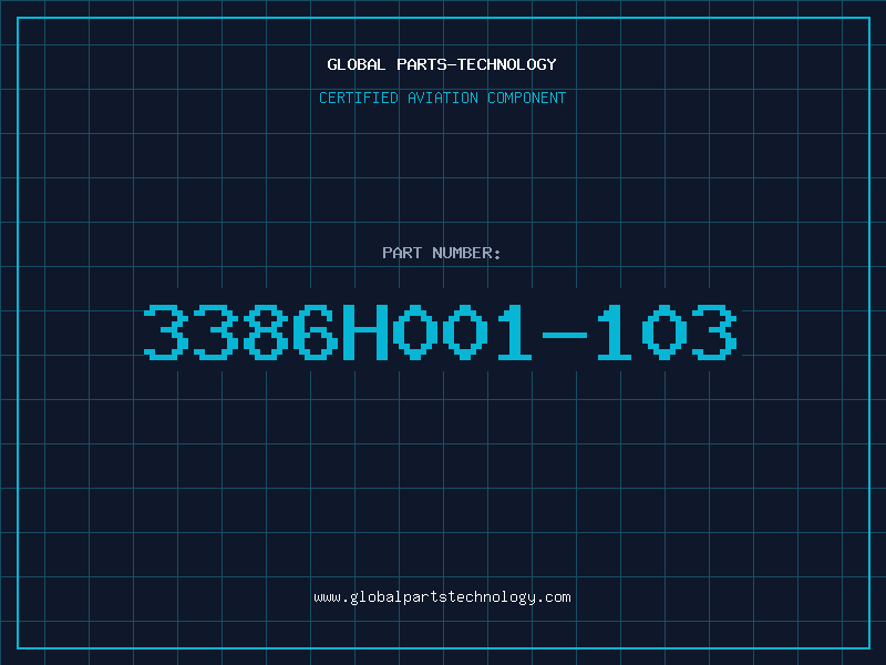 Aviation Part 3386H001-103