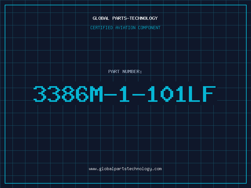 Aviation Part 3386M-1-101LF
