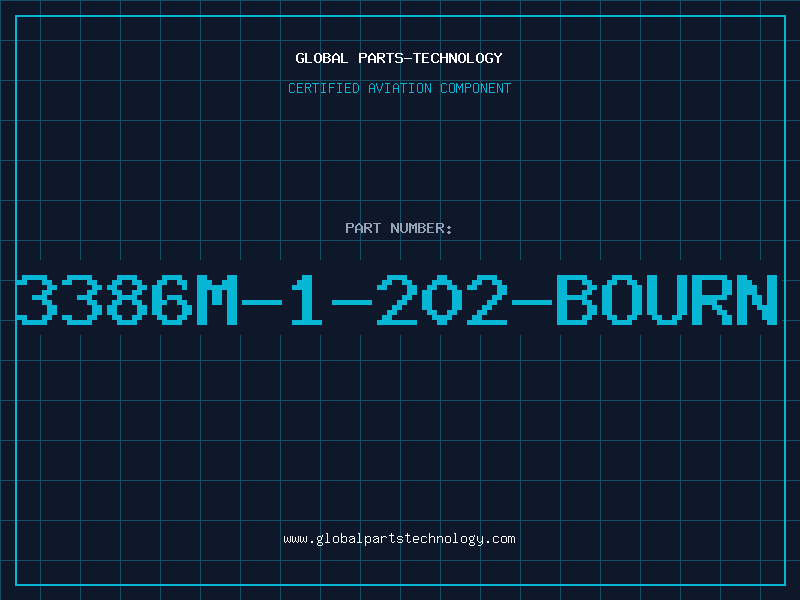 Aviation Part 3386M-1-202-BOURN