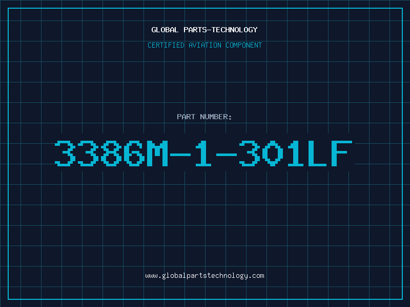 Aviation Part 3386M-1-301LF