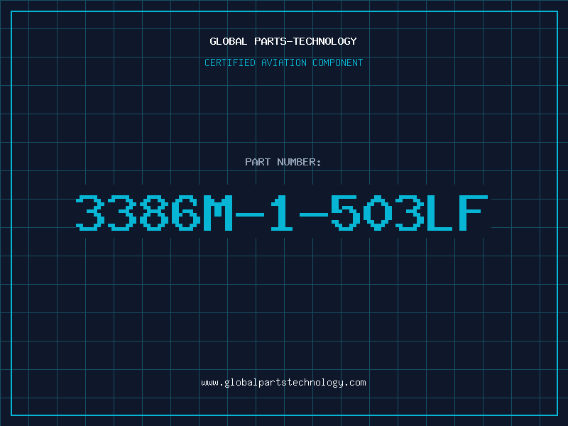 Aviation Part 3386M-1-503LF