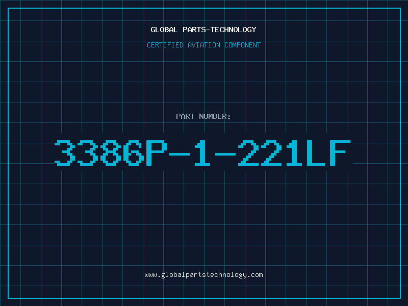 Aviation Part 3386P-1-221LF