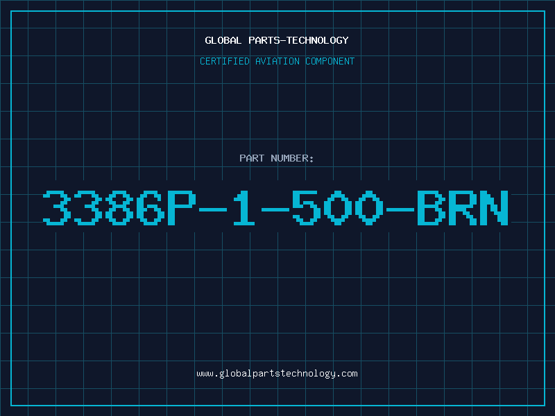 Aviation Part 3386P-1-500-BRN