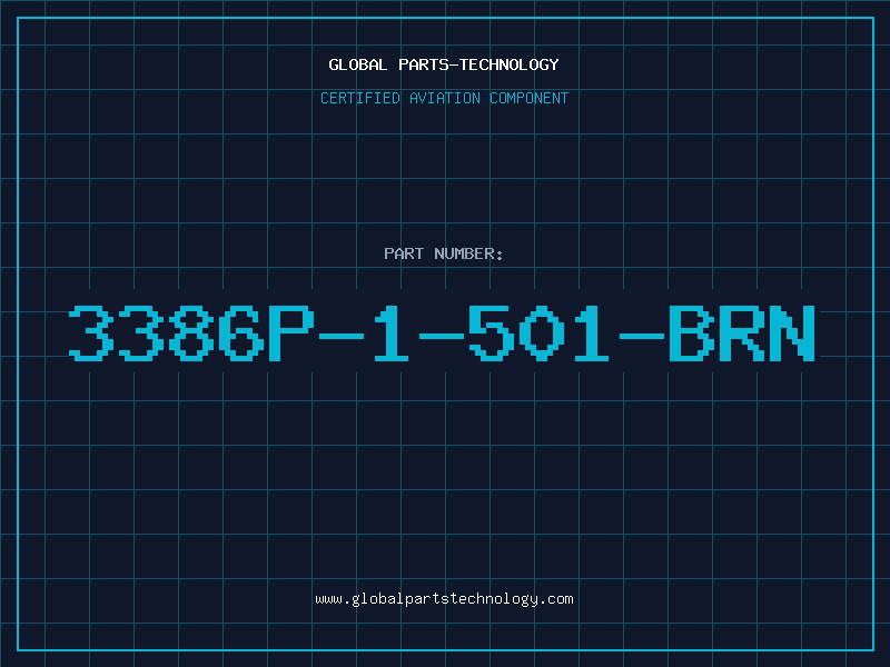 Aviation Part 3386P-1-501-BRN