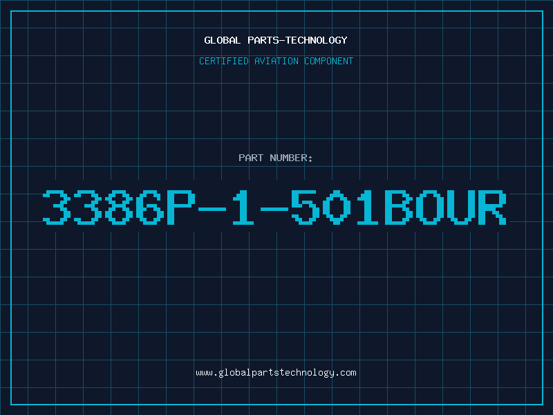 Aviation Part 3386P-1-501BOUR
