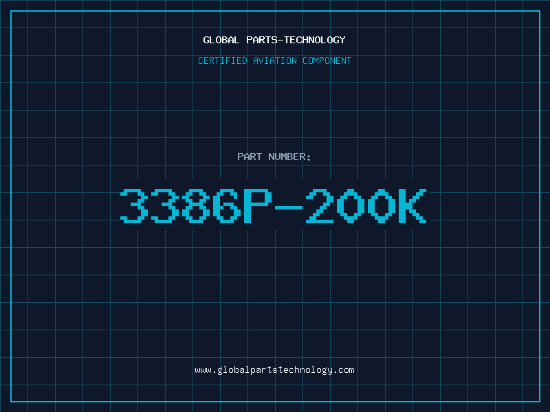 Aviation Part 3386P-200K