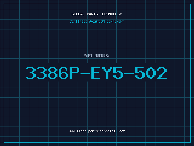 Aviation Part 3386P-EY5-502