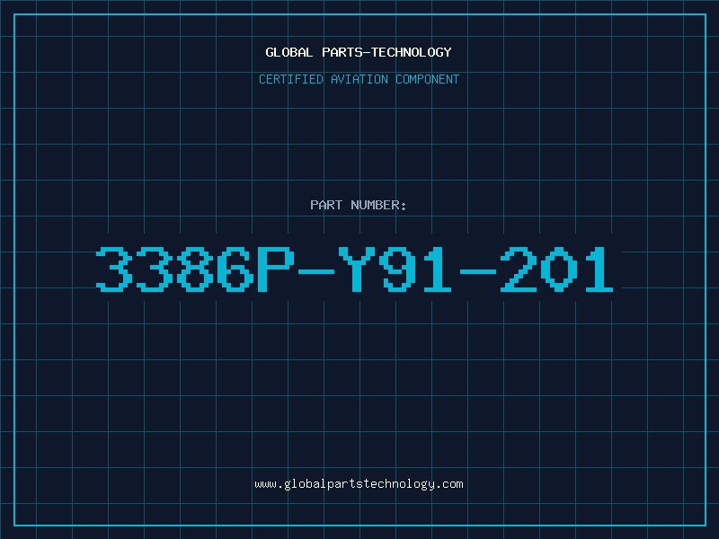Aviation Part 3386P-Y91-201
