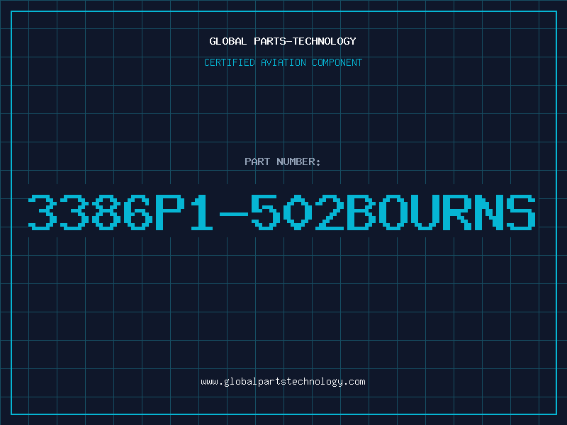 Aviation Part 3386P1-502BOURNS