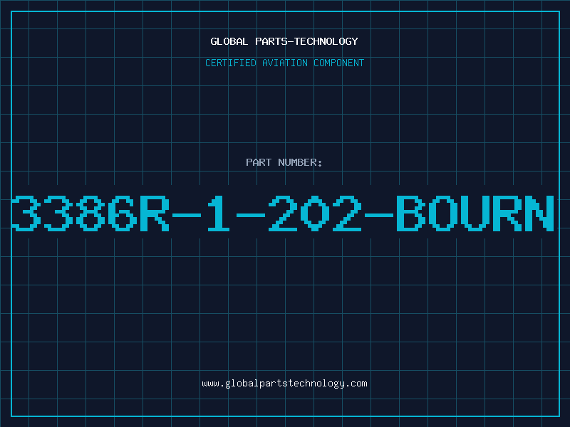 Aviation Part 3386R-1-202-BOURN