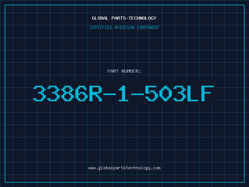 Aviation Part 3386R-1-503LF