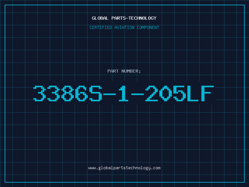 Aviation Part 3386S-1-205LF