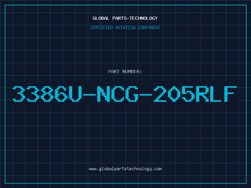 Aviation Part 3386U-NCG-205RLF