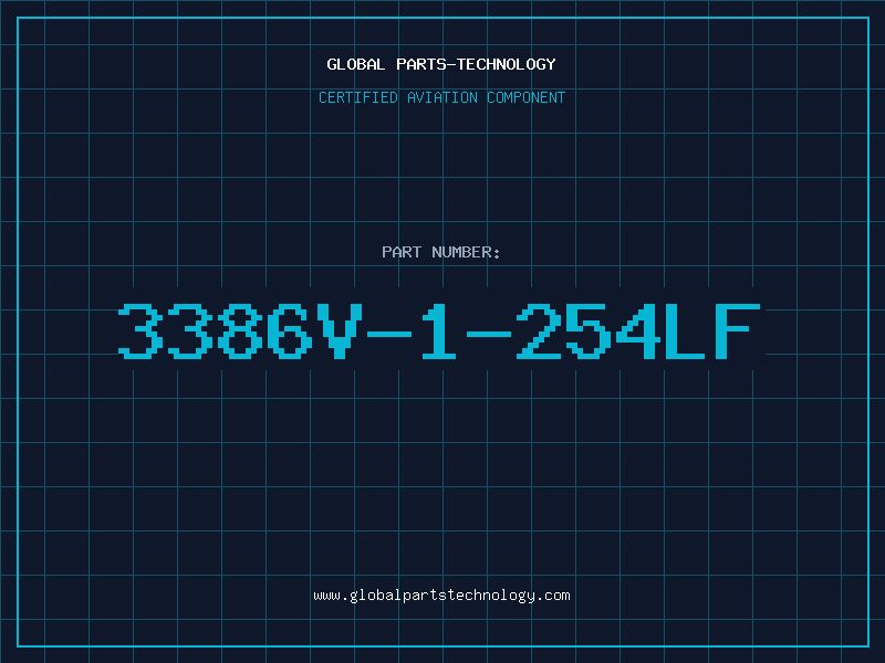 Aviation Part 3386V-1-254LF