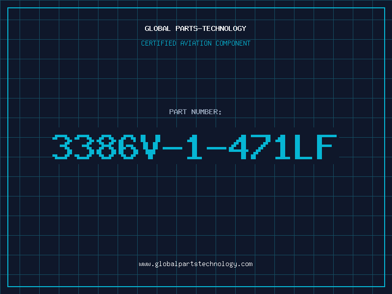 Aviation Part 3386V-1-471LF