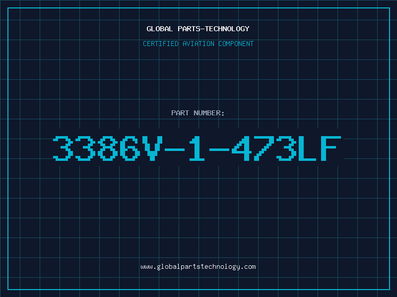 Aviation Part 3386V-1-473LF
