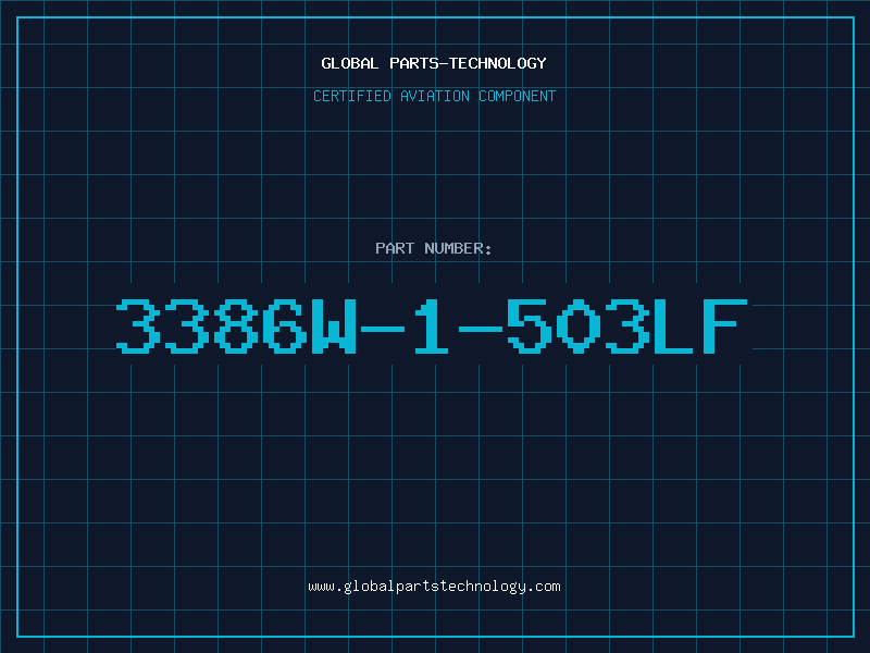 Aviation Part 3386W-1-503LF