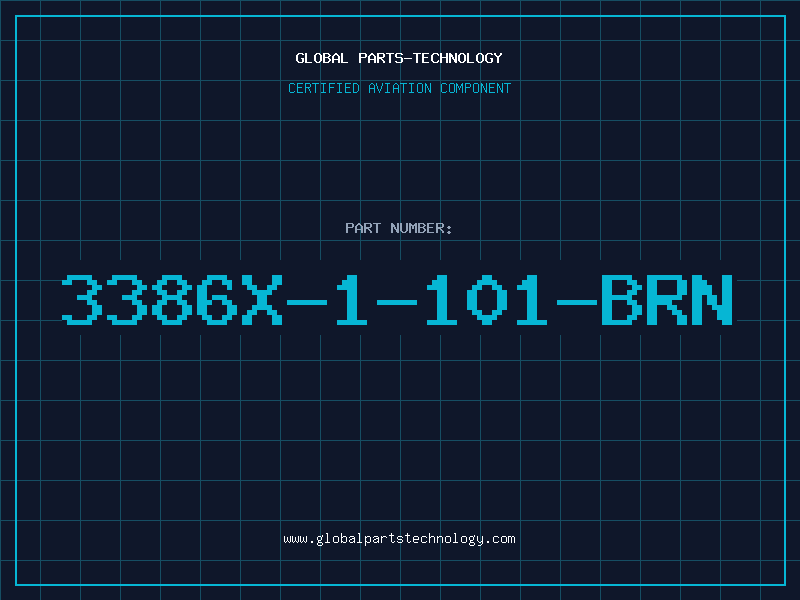 Aviation Part 3386X-1-101-BRN