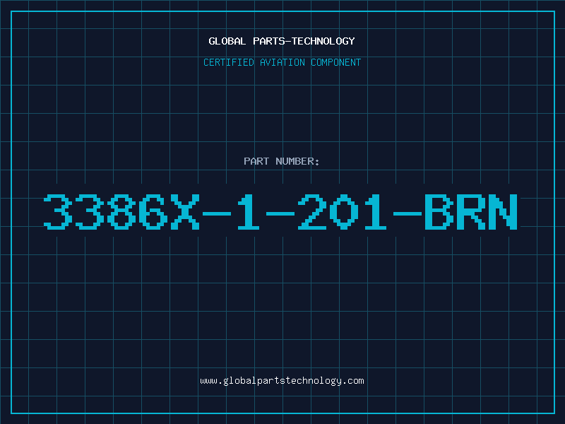 Aviation Part 3386X-1-201-BRN
