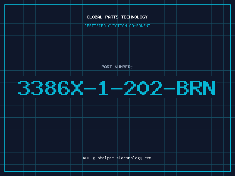 Aviation Part 3386X-1-202-BRN