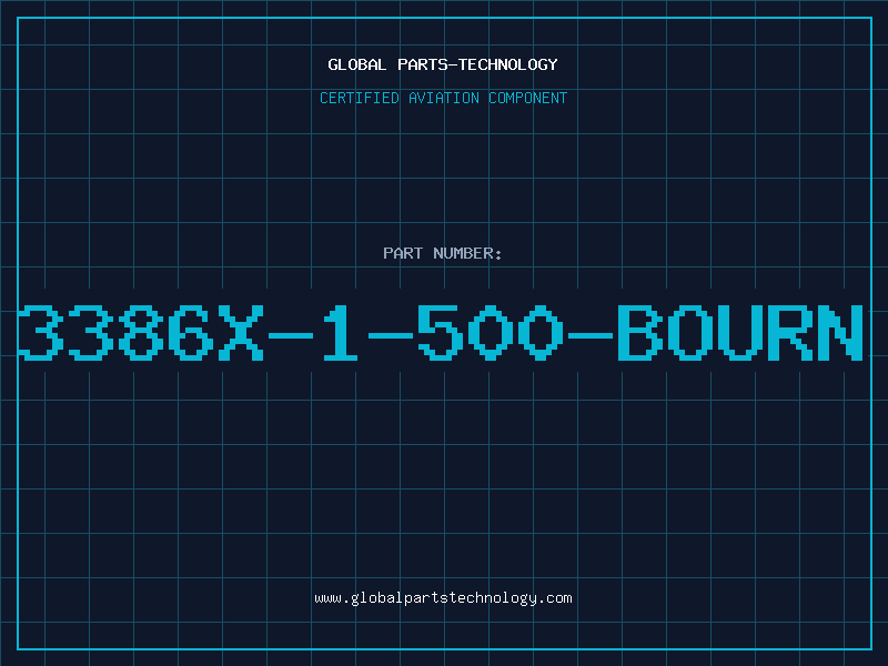 Aviation Part 3386X-1-500-BOURN
