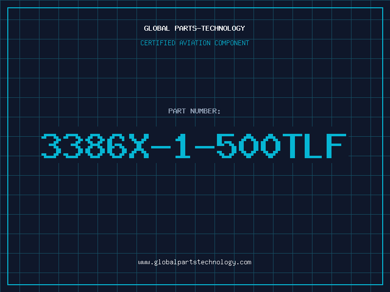 Aviation Part 3386X-1-500TLF