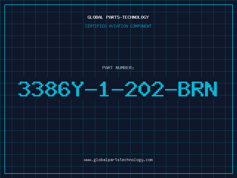 Aviation Part 3386Y-1-202-BRN
