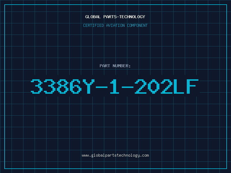 Aviation Part 3386Y-1-202LF