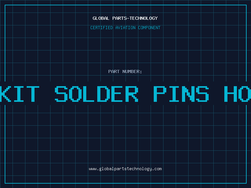 Aviation Part 34 POS MALE KIT SOLDER PINS HOOD JACKSCREW