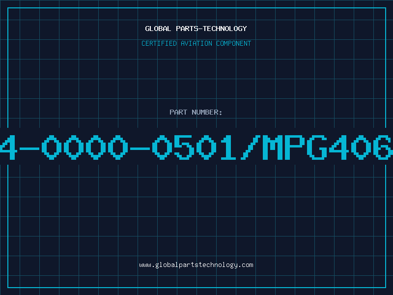 Aviation Part 34-0000-0501/MPG406R