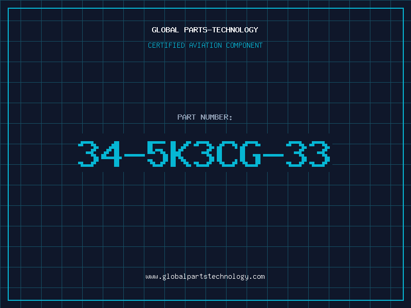 Aviation Part 34-5K3CG-33