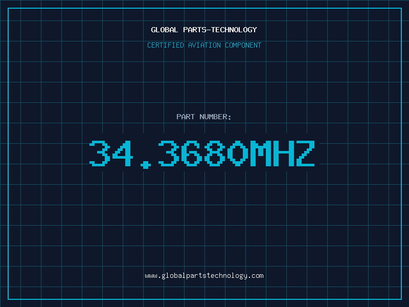 Aviation Part 34.3680MHZ