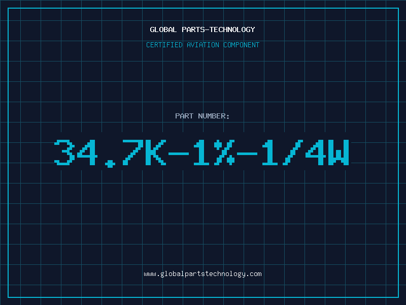 Aviation Part 34.7K-1%-1/4W