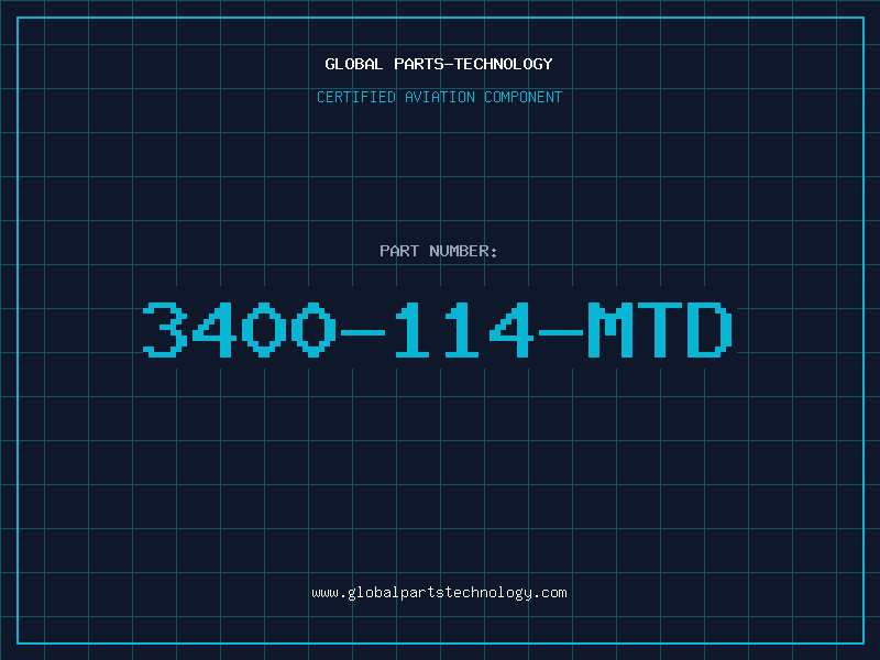 Aviation Part 3400-114-MTD