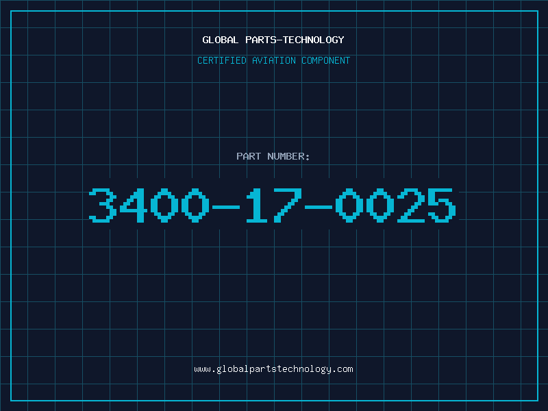 Aviation Part 3400-17-0025