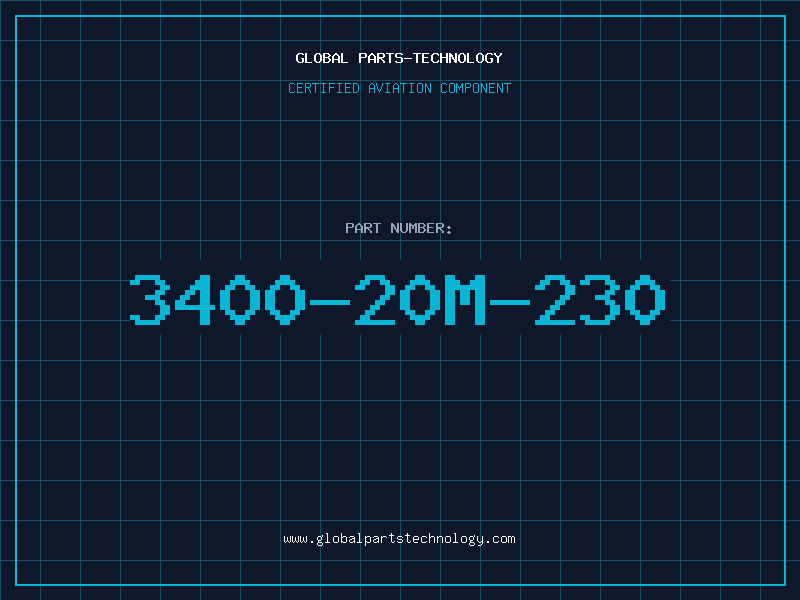 Aviation Part 3400-20M-230