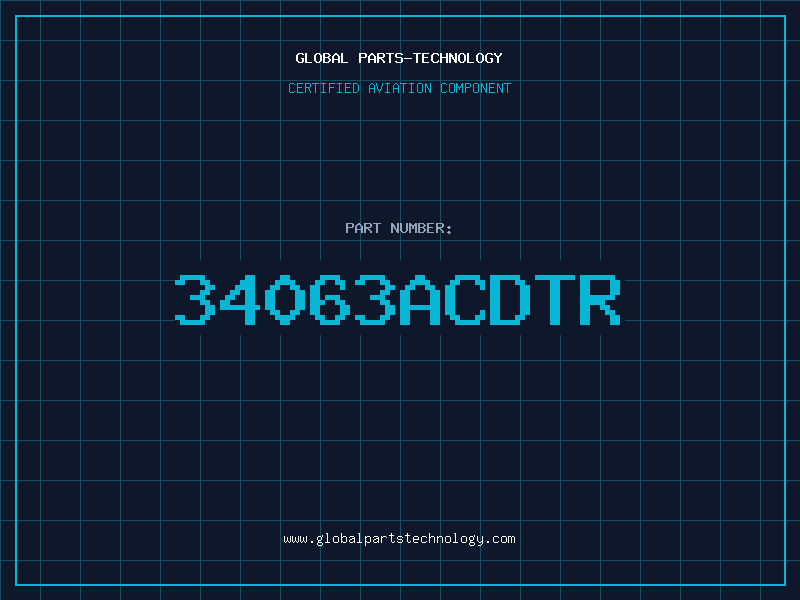 Aviation Part 34063ACDTR