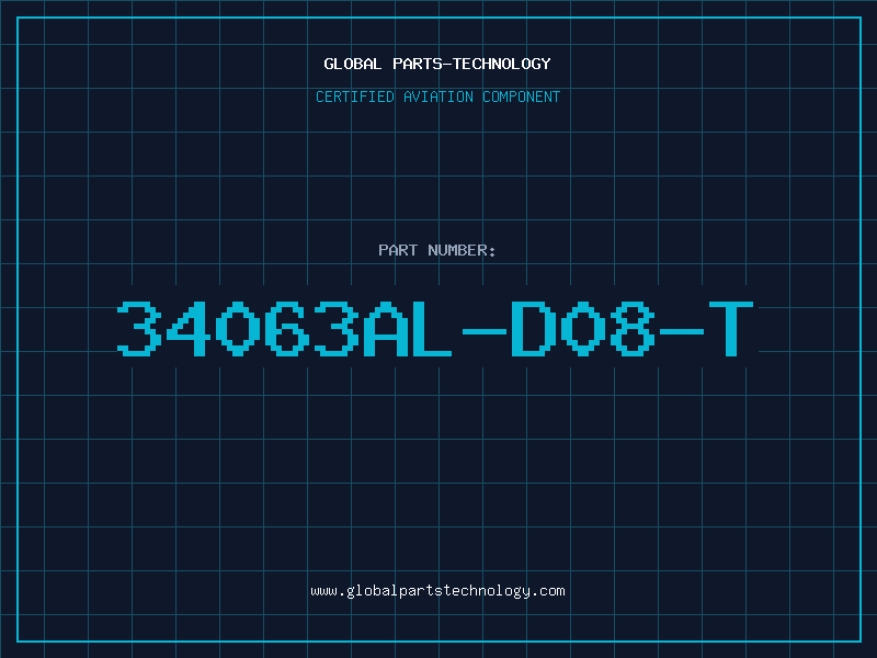 Aviation Part 34063AL-D08-T